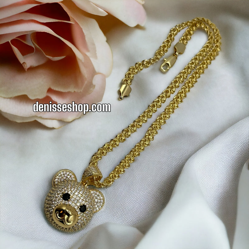 14K Bear Pendant P199 (CHAIN NOT INCLUDED)