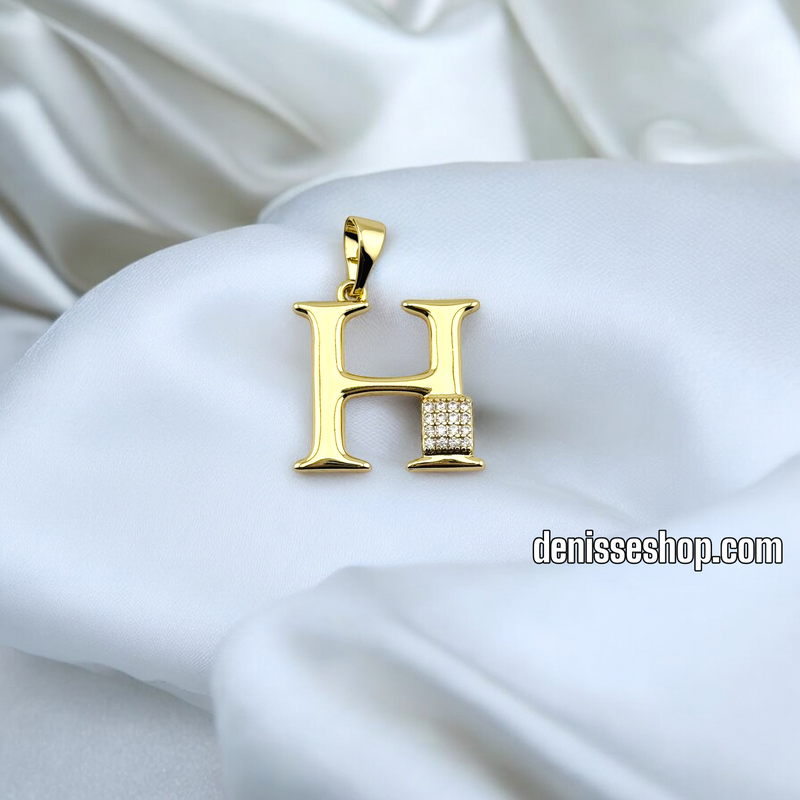 14K FASHION LARGE LETTER PENDANT P645