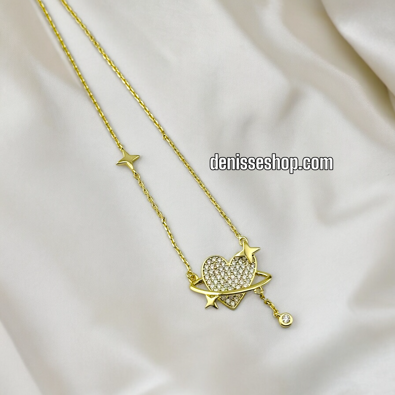 14K HEART NECKLACE 18&