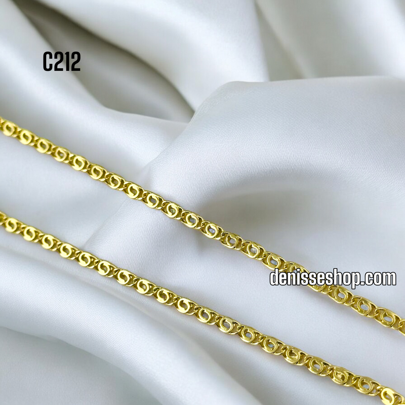 14K THIN ROUND CHAIN C212