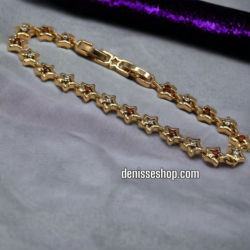 18K STAR GOLD BRACELET BR271