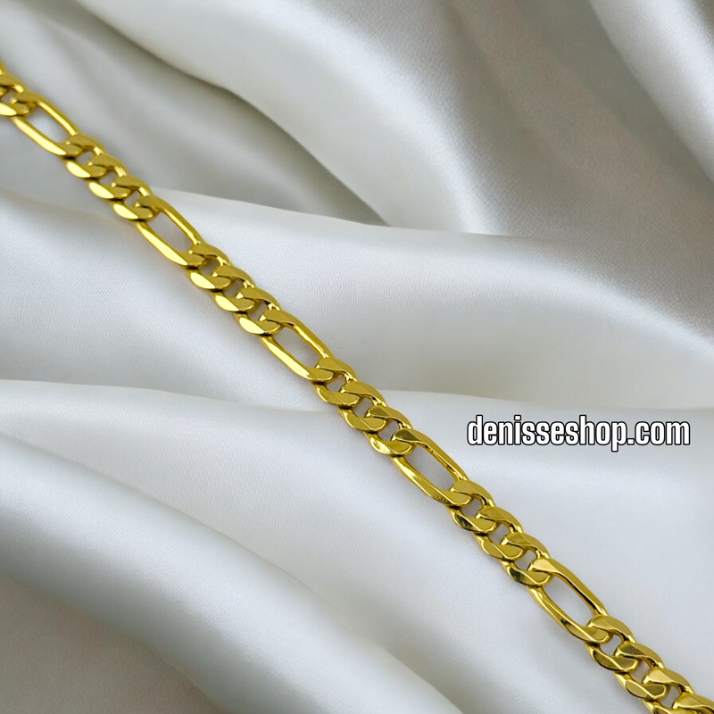 14K / FIGARO BRACELET BR542