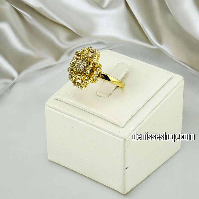 14K FLOWER RING RG238