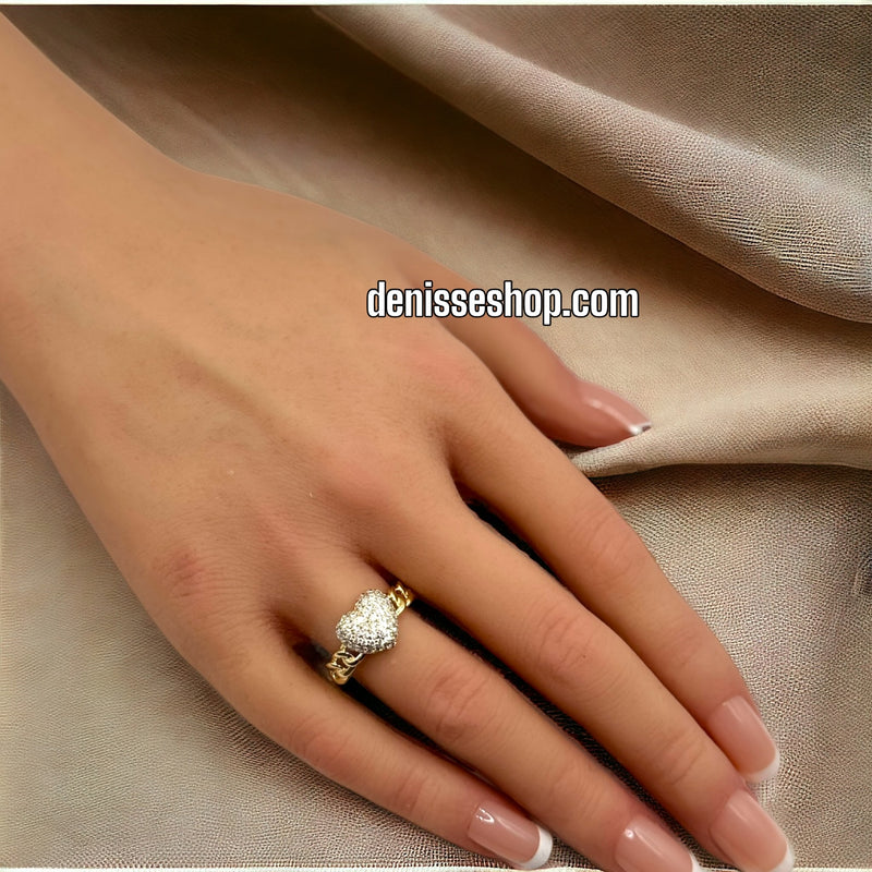 14K Heart Ring RG90