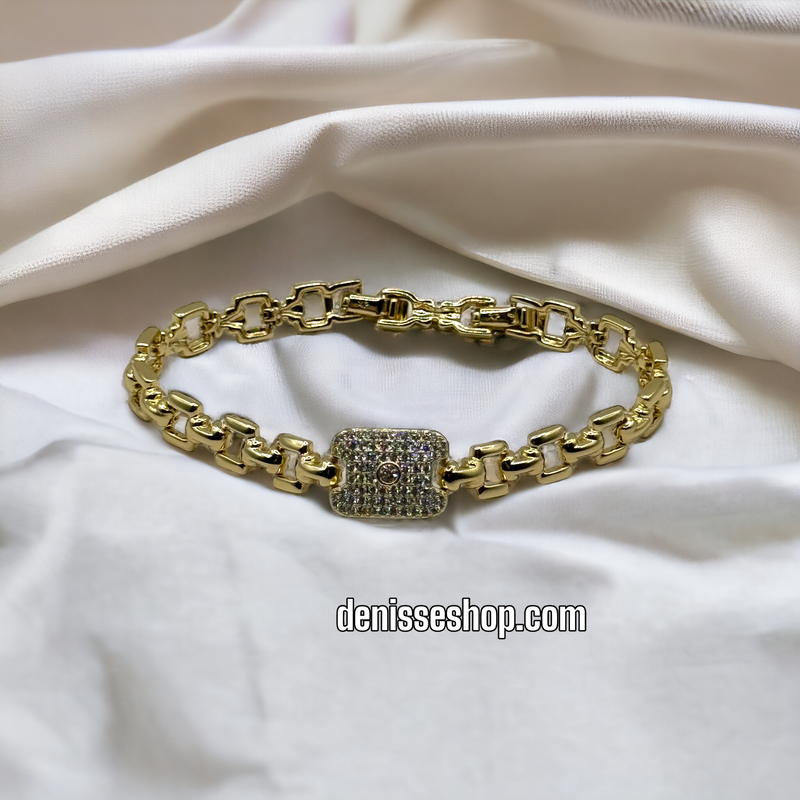 14K GOLD BRACELET BR296