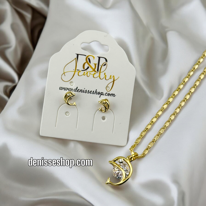 14K GIRL NECKLACE SET N79