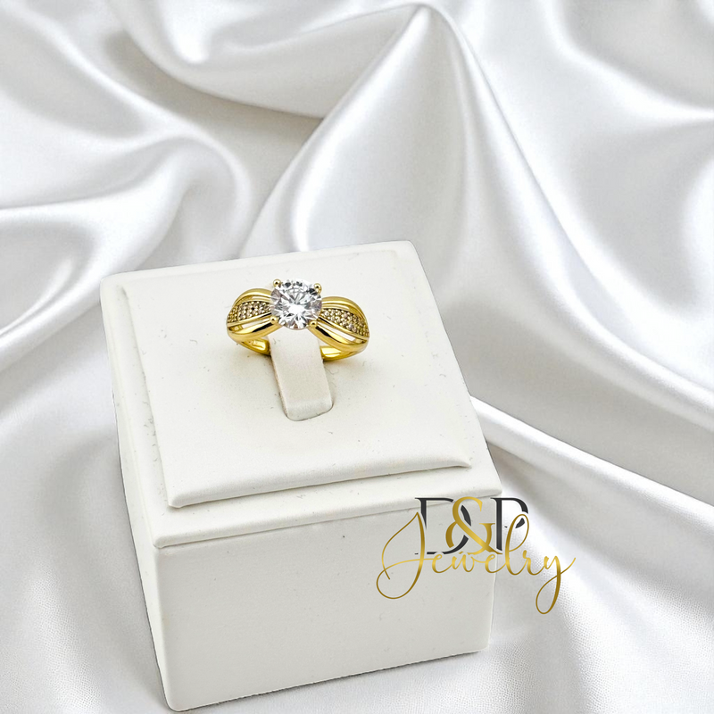 14K ENGAGEMENT RING RG417