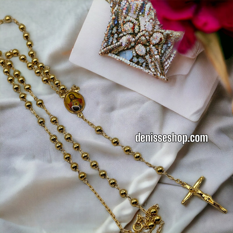 18K ROSARY NECKLACE R25