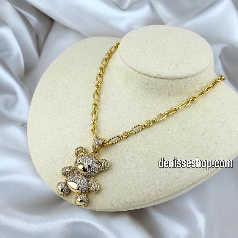 14K WOMEN/BEAR NECKLACE N138