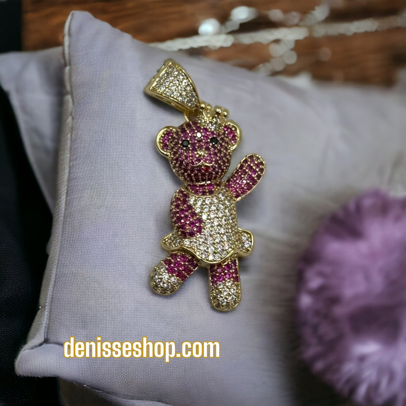 18K Bear Pendant P165