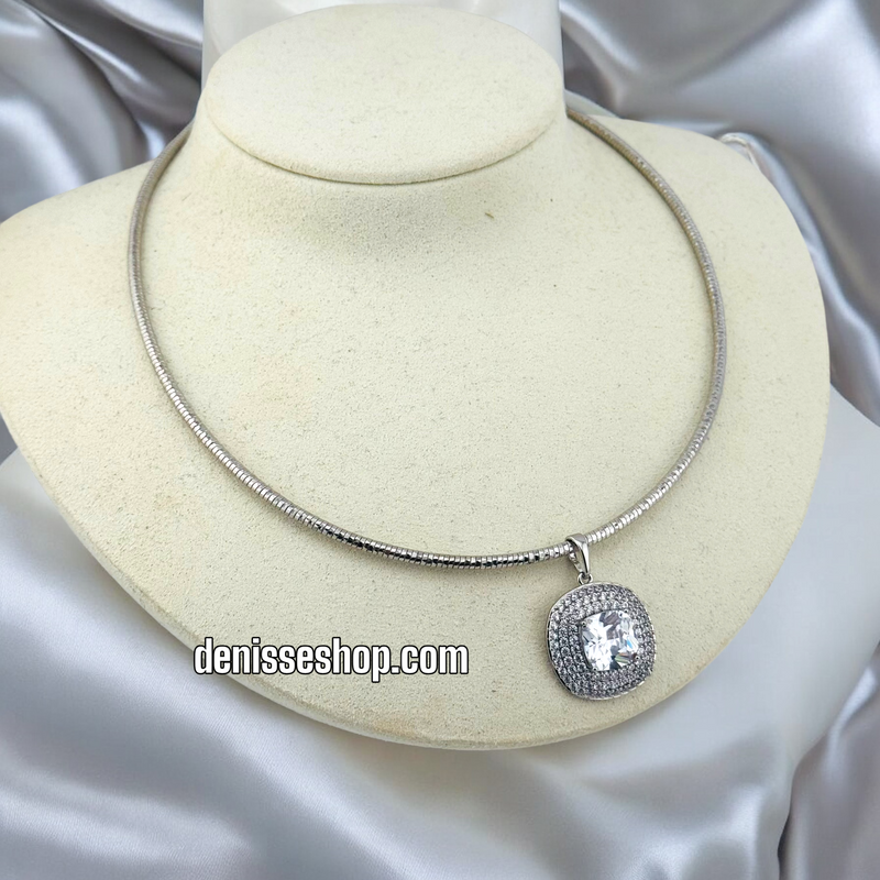 14K WOMAN SILVER FASHION NECKLACE N183