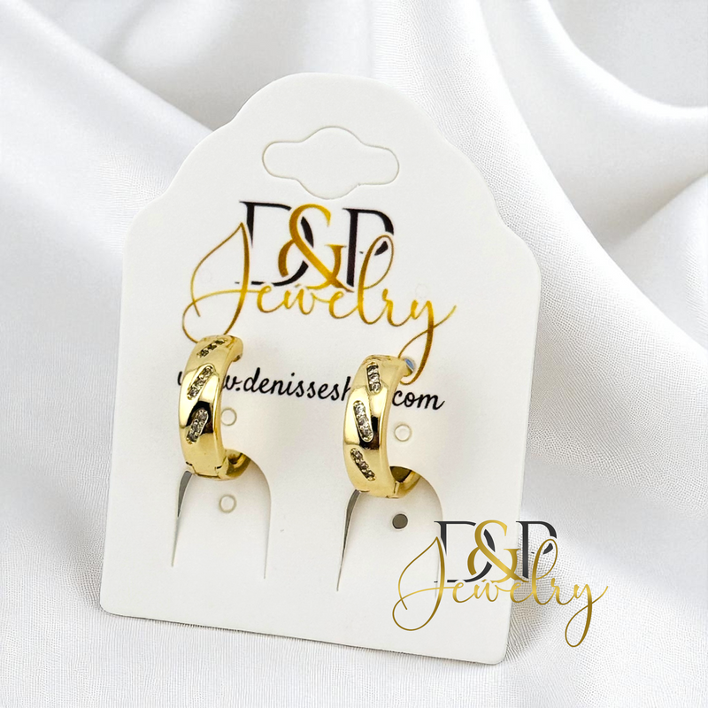 14K SMALL HOOP EARRING HP757