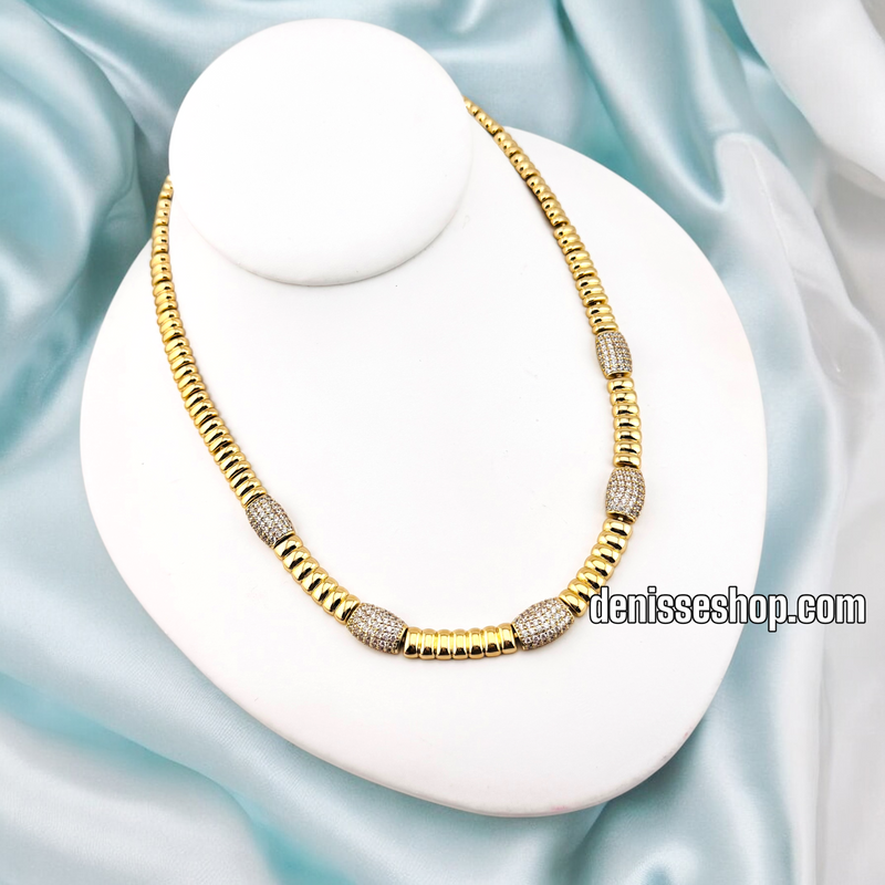 14K FASHION SNAKE NECKLACE  N232