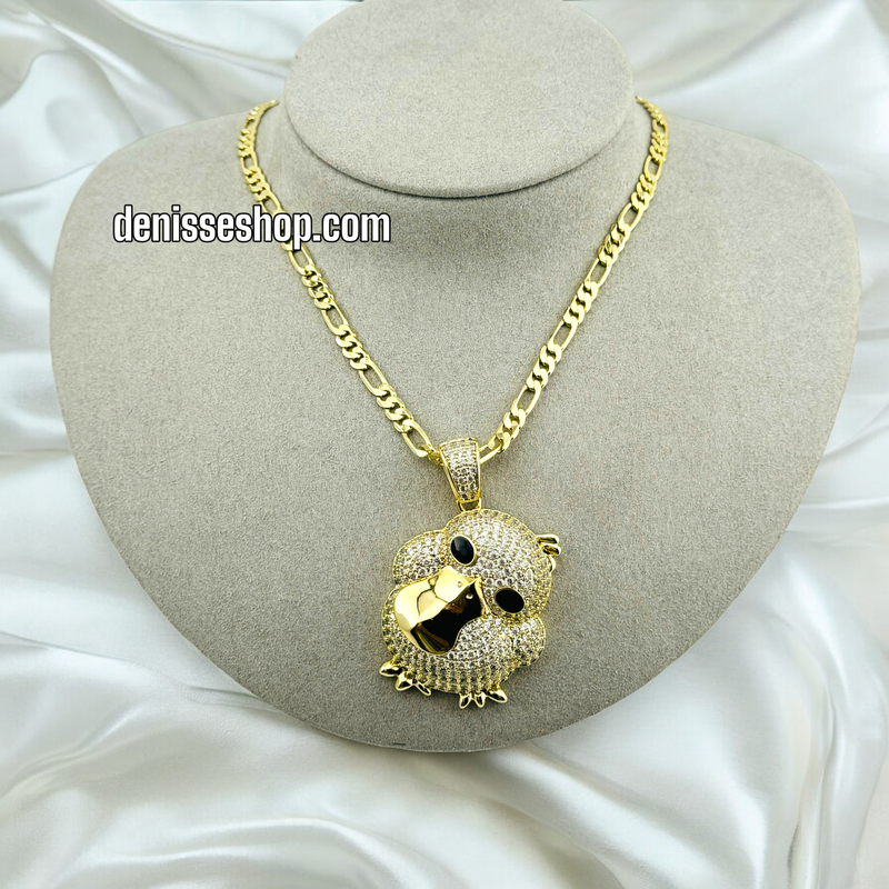 14K DUCK PENDANT P418