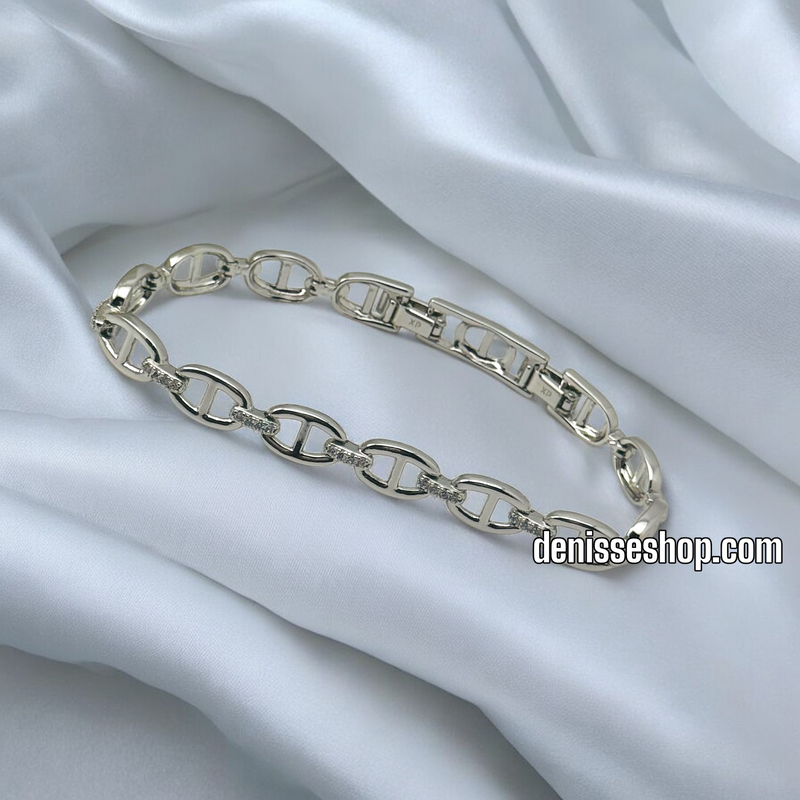 SILVER PIG NOSE BRACELET BR622