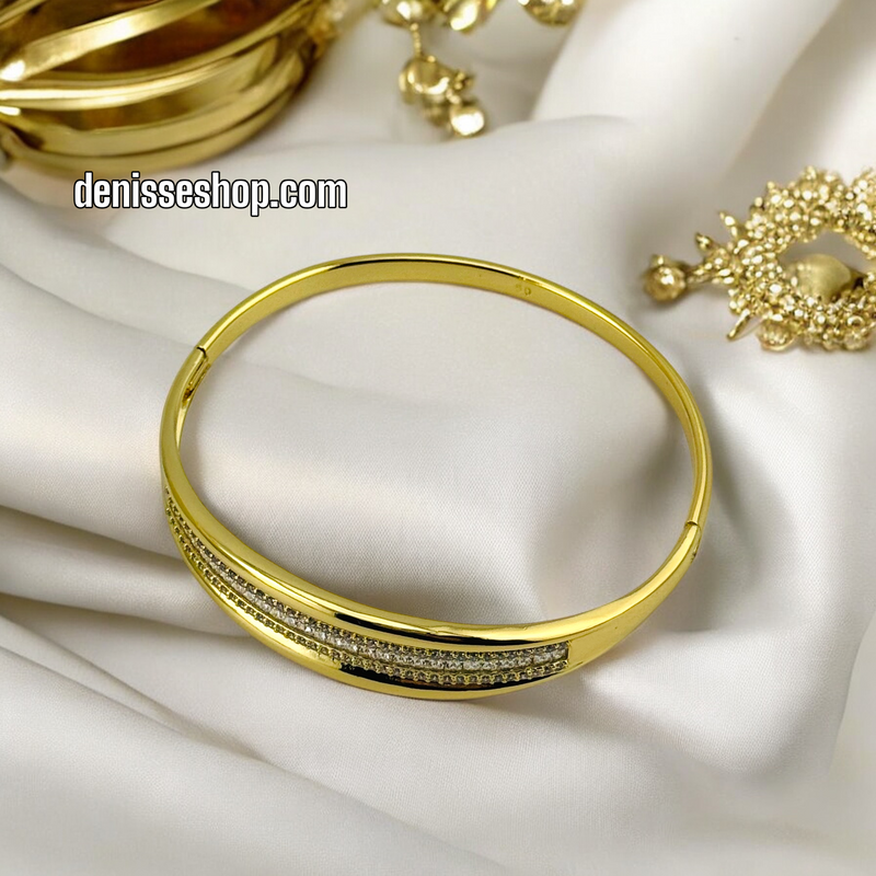 14K /WOMAN PLAIN BANGLE BRACELET BR568