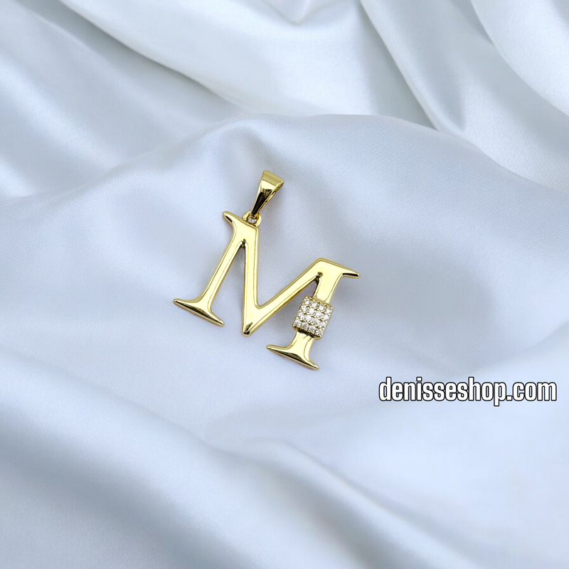 14K FASHION LARGE LETTER PENDANT P645