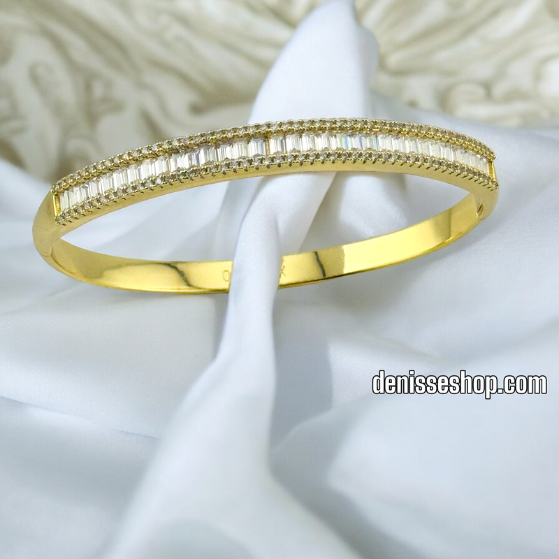 14K GOLD FASHION BANGLE BRACELET BR135