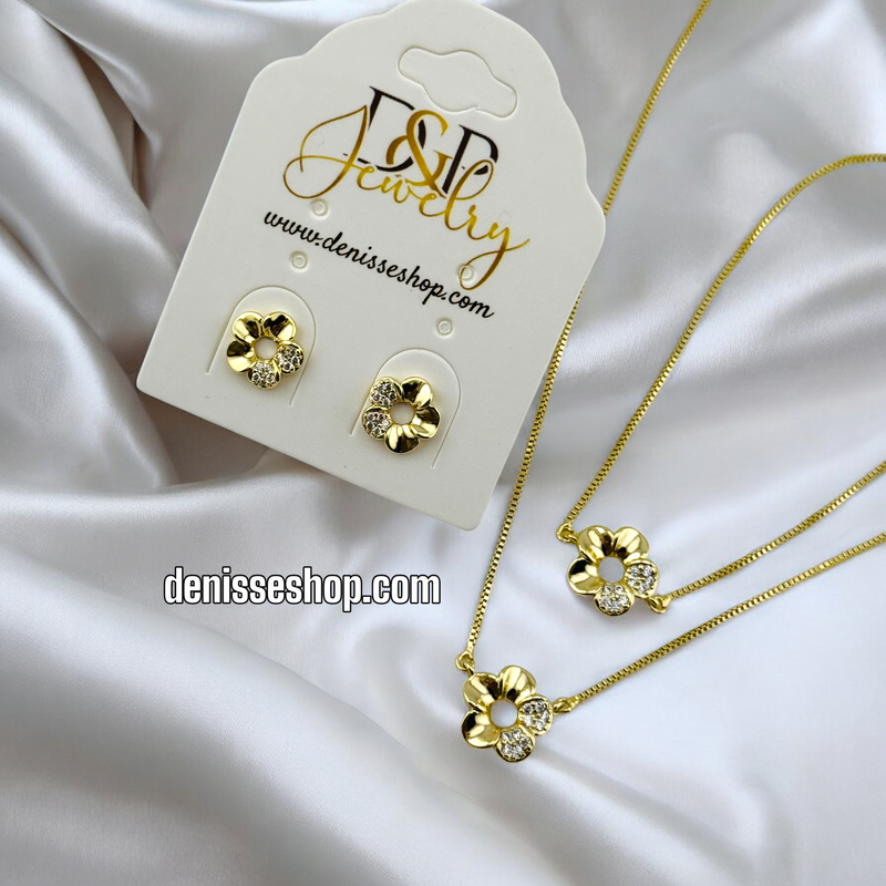 14K WOMAN/ NECKLACE SET N152