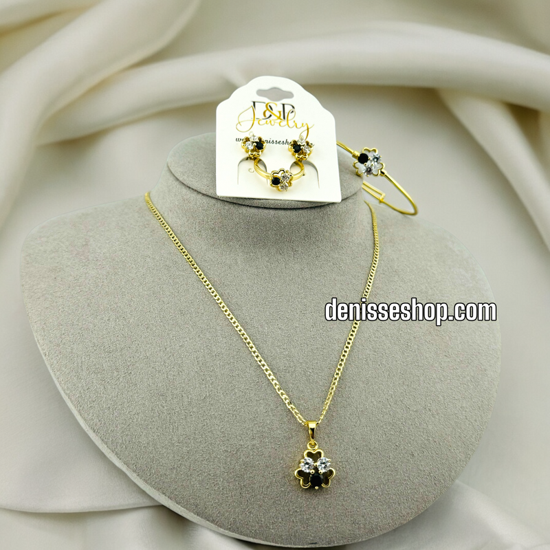 14K GIRL NECKLACE SET