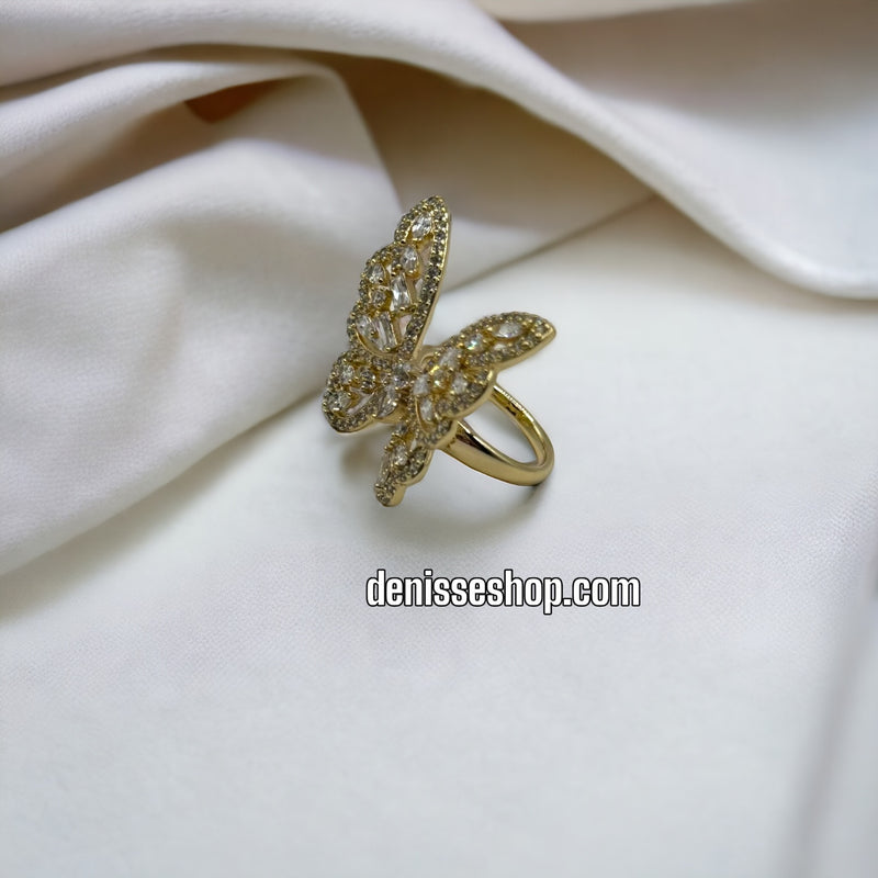 18K Butterfly Elegant Ring RG86