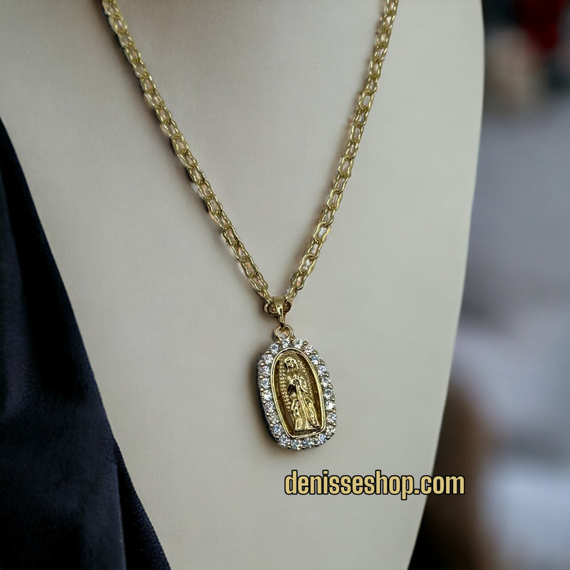 14K Virgen Pendant P189 (Chain not included)