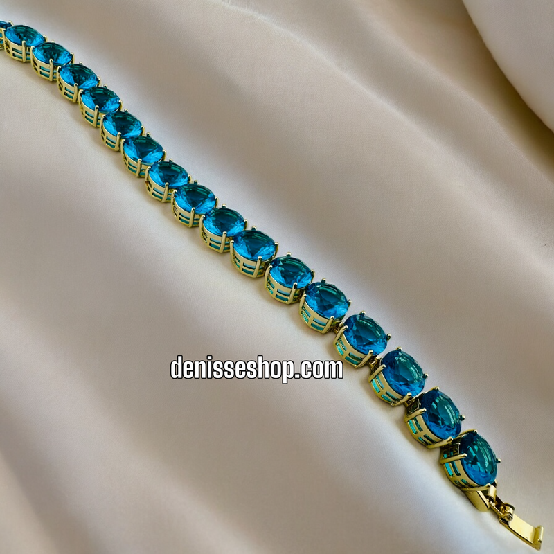 14K BLUE BRACELET BR381