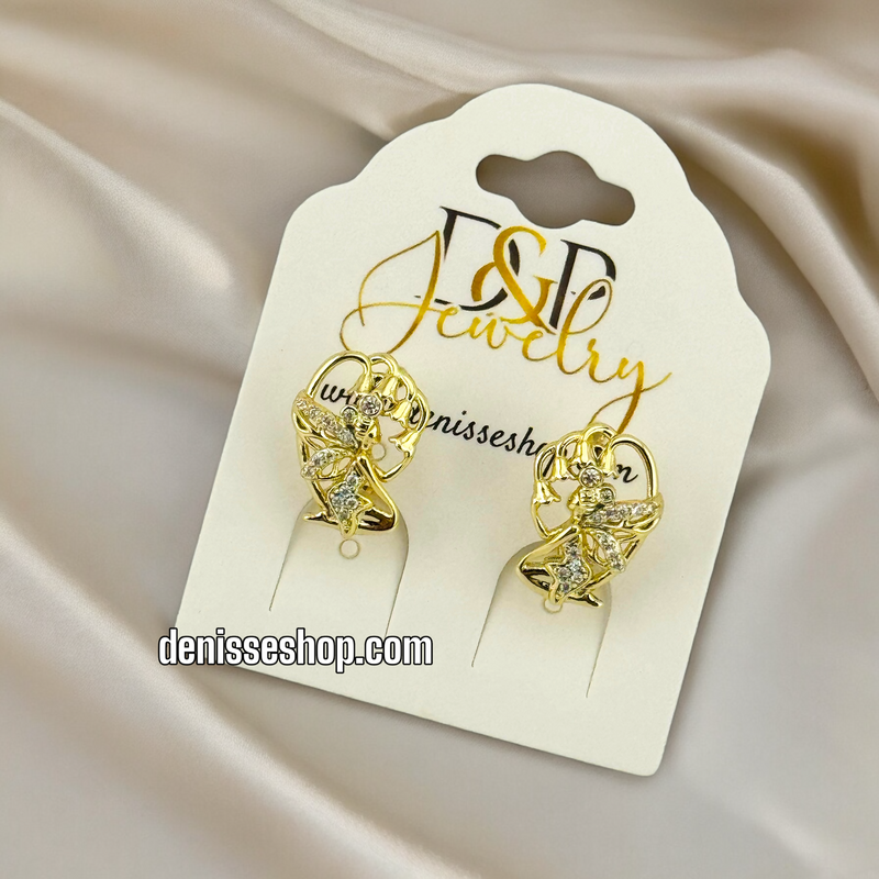 14K FAIRY EARRINGS E540