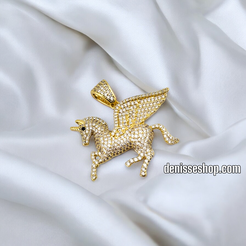 14K WOMEN/GIRL UNICORN PENDANT P629