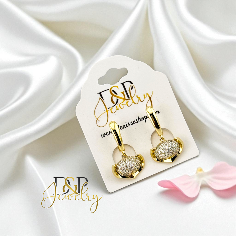 14K FASHION EARRING E904