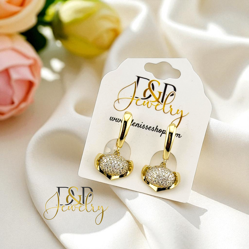 14K FASHION EARRING E904