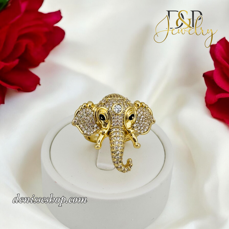 14K WOMEN ELEPHANT RING RG352