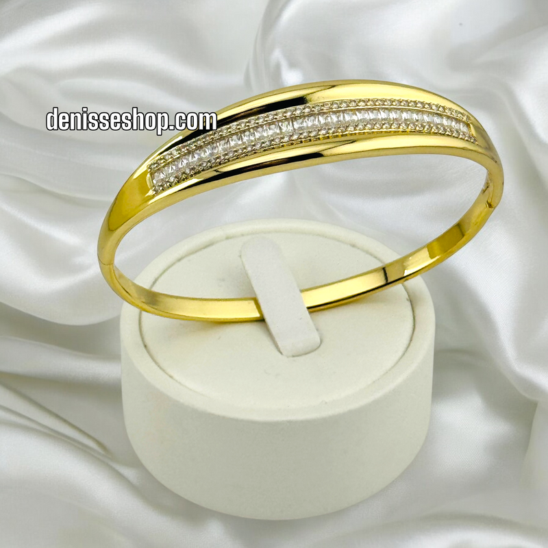 14K /WOMAN PLAIN BANGLE BRACELET BR568