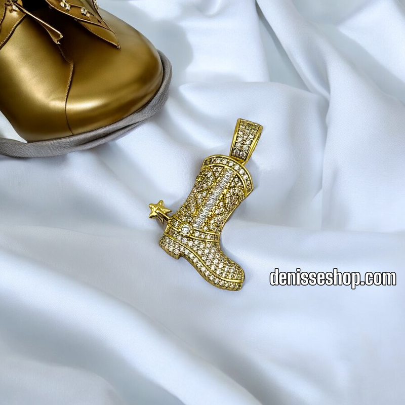 14K / BLING BOOTPENDANT P562