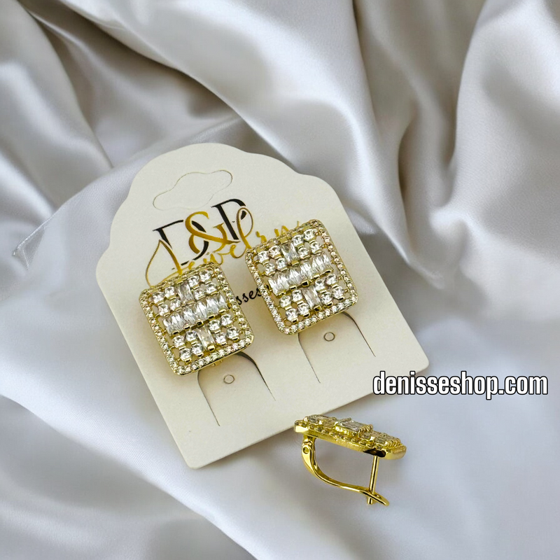 14K LUXURY EARRING E702