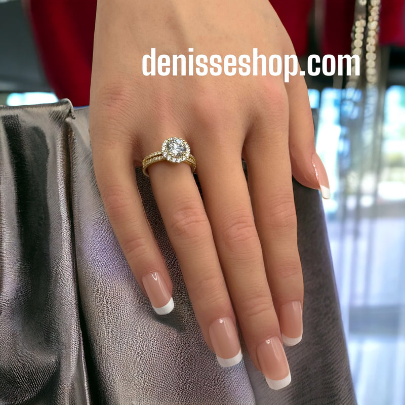 White stone  Ring RG63