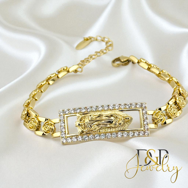 14K MARY VIRGIN BRACELET BR793