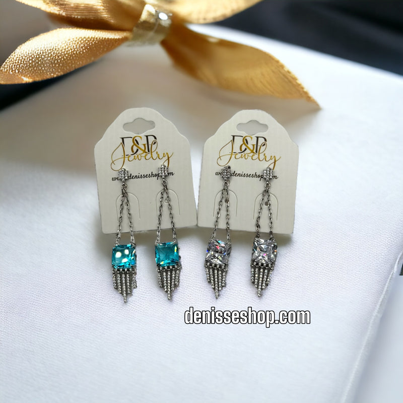 SILVER FASHION EARRING E272