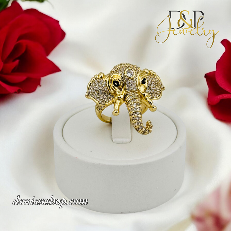 14K WOMEN ELEPHANT RING RG352