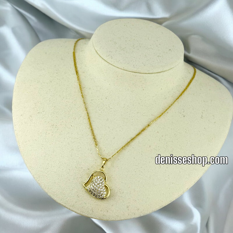 14K WOMEN/GIRL HEART PENDANT P575