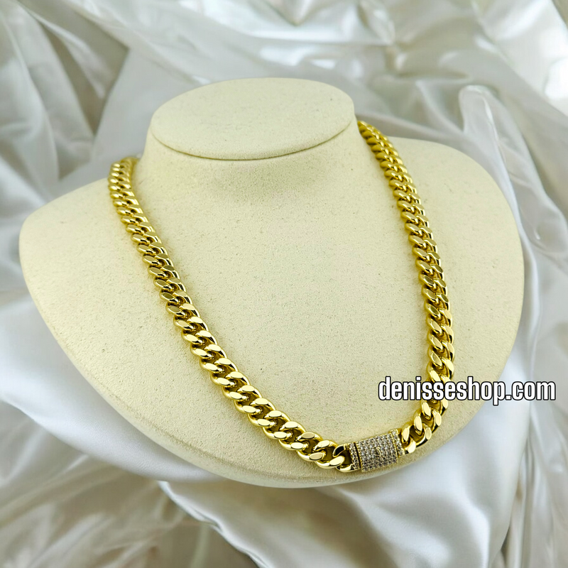 14K MONACO NECKLACE AND BRACELET SET N136