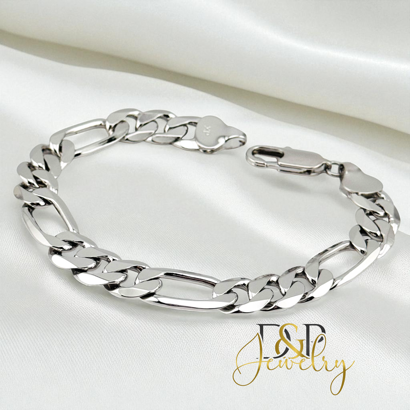 SILVER MEN BRACELET 10MM BR846