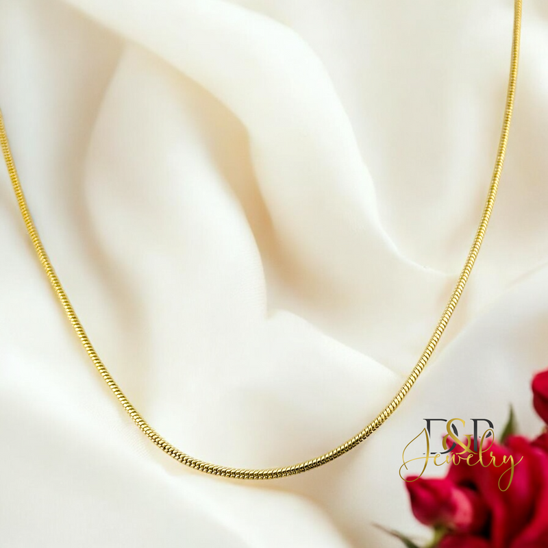 MOUSE TAIL CHAIN 1MM C1069