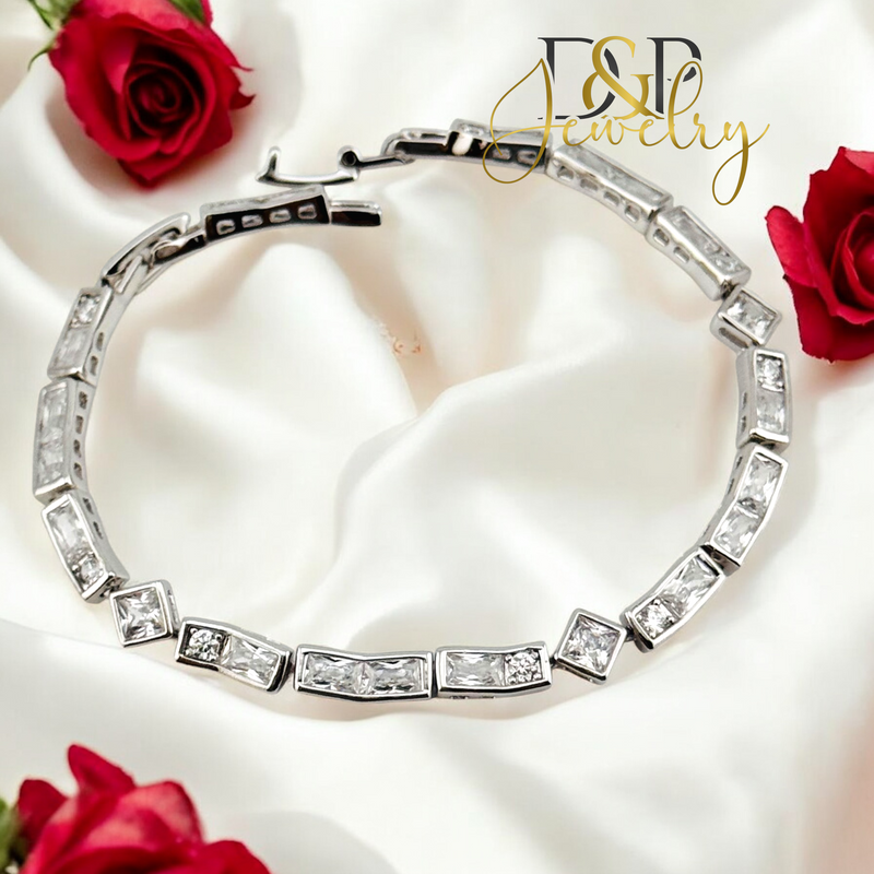 SILVER ELEGANT BRACELET BR734