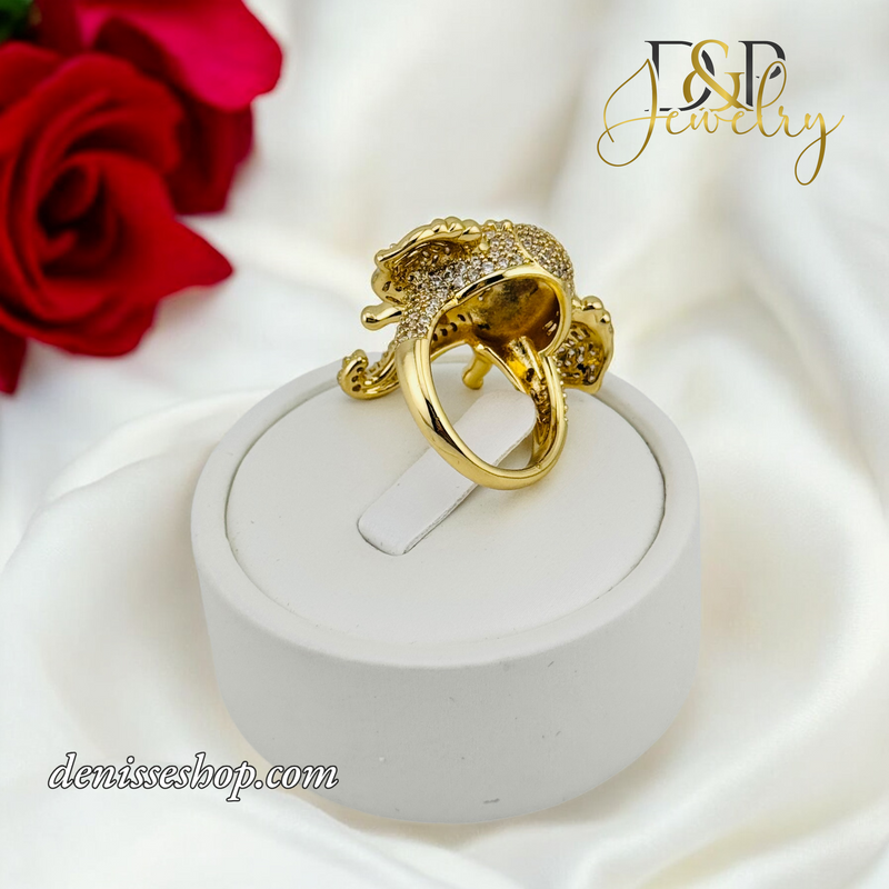 14K WOMEN ELEPHANT RING RG352