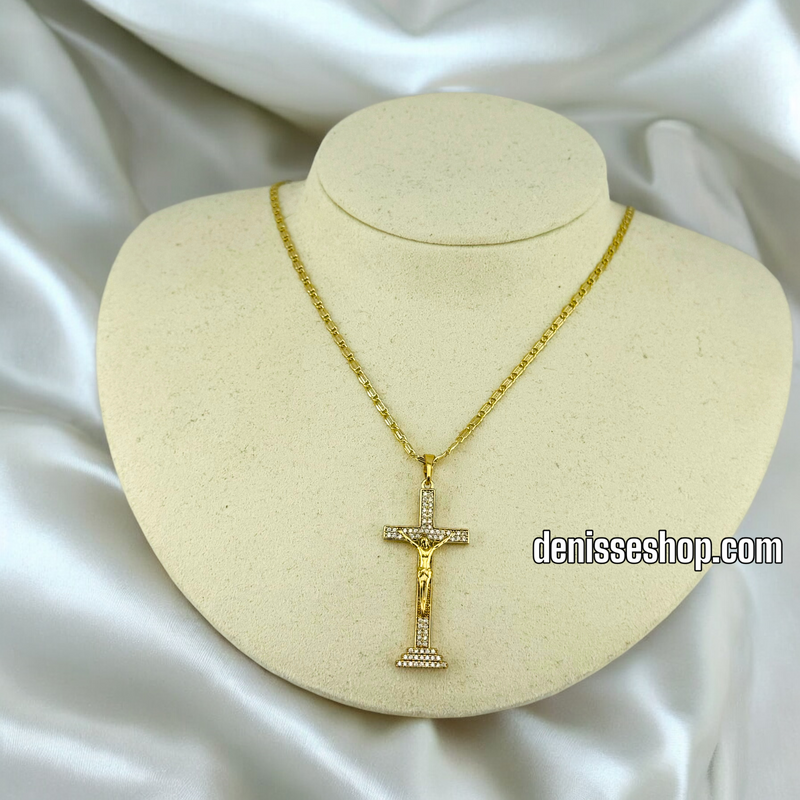 14K / CROSS PENDANT P563