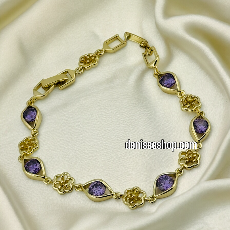 14K PURPLE BRACELET BR362