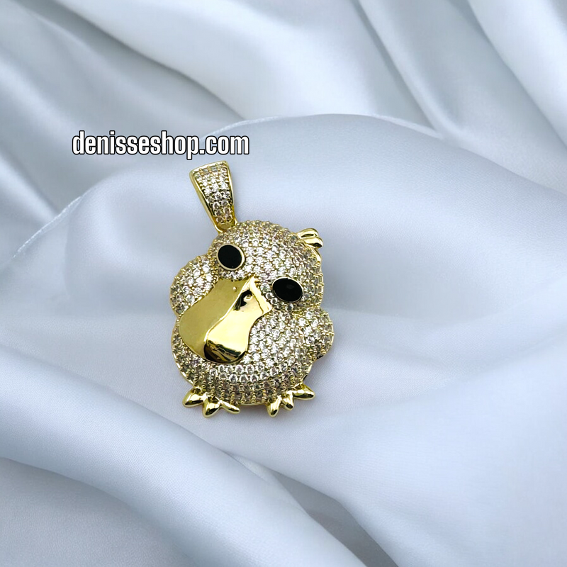 14K DUCK PENDANT P418