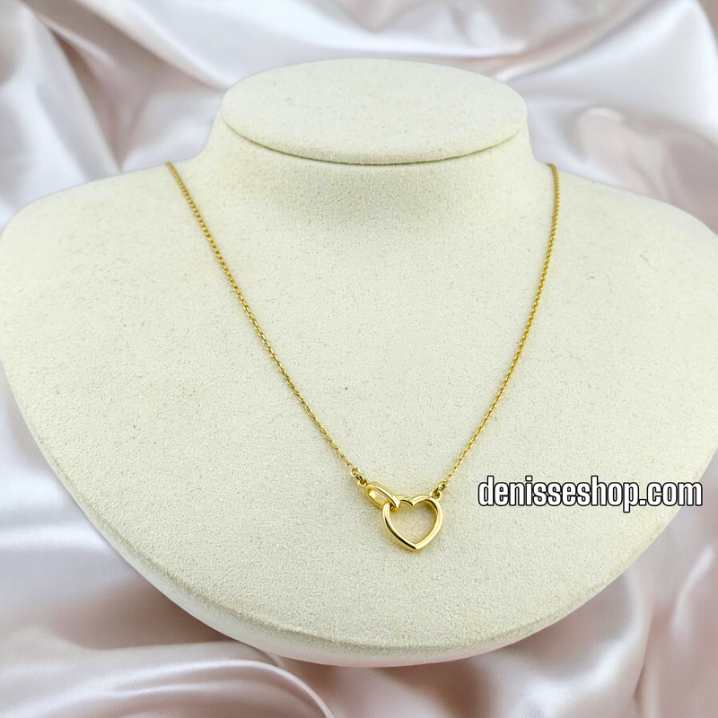 14K GOLD / TINY HEART NECKLACE  N61