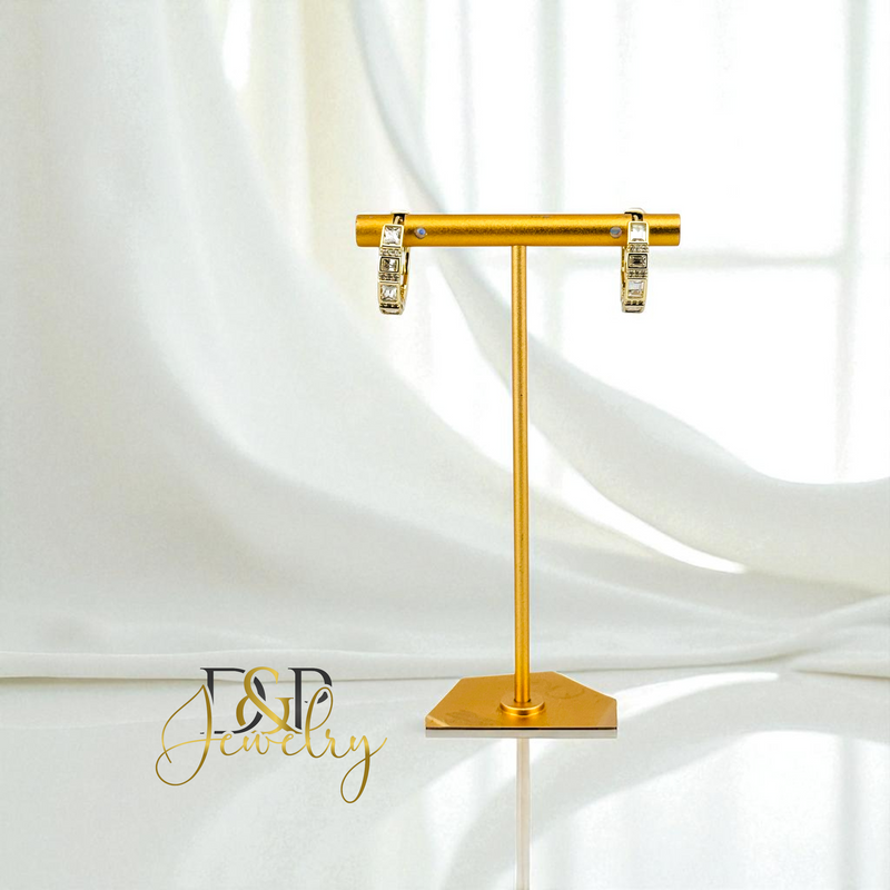 14K FASHION  SHORT HOOP HP713